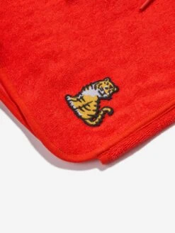Kenzo Kids Boys Kotora Shorts In Red -Childrens Clothing Store KENS4198 BRIGHT RED 4