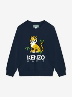 Kenzo Kids Boys Kotora Sweatshirt In Navy