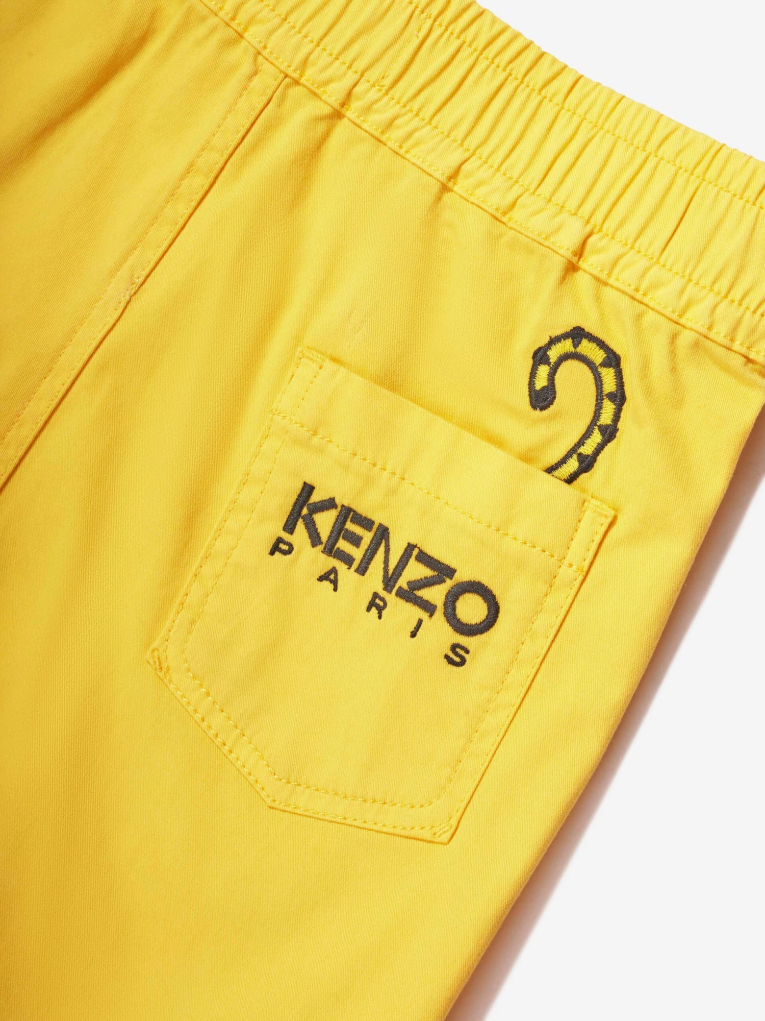Kenzo Kids Boys Kotora Bermuda Shorts In Yellow 5 Kenzo Kids Boys Kotora Bermuda Shorts In Yellow - Image 5