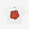Kenzo Kids Kids Boke Flower T-Shirt In Ivory