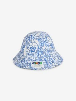Kenzo Kids Baby Boke Flower Bucket Hat In Ivory