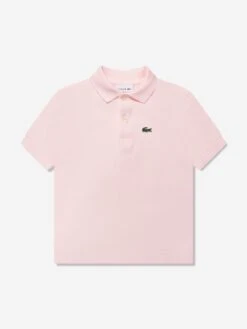 Lacoste Boys Cotton Pique Polo Top