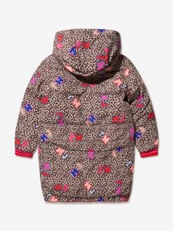 Marc Jacobs Girls Cheetah Print Reversible Puffer Jacket 9 Marc Jacobs Girls Cheetah Print Reversible Puffer Jacket -Childrens Clothing Store MARA2038 P03 5