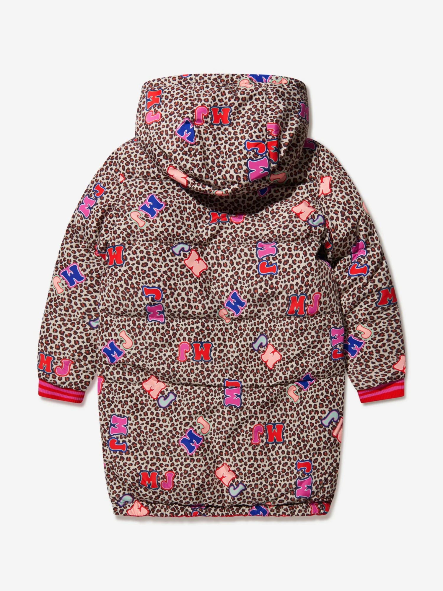 Marc Jacobs Girls Cheetah Print Reversible Puffer Jacket 5 Marc Jacobs Girls Cheetah Print Reversible Puffer Jacket - Image 5