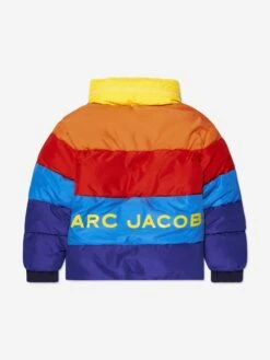 Marc Jacobs Boys Puffer Jacket In Multicolour -Childrens Clothing Store MARA3071 V79 2