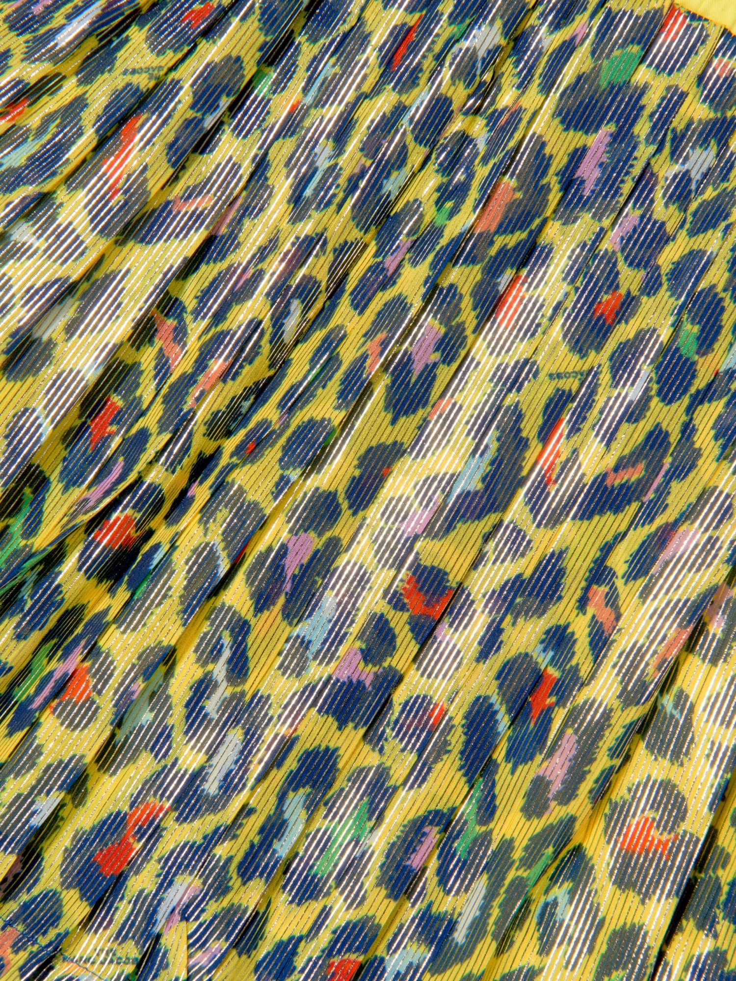 Marc Jacobs Girls Cheetah Print Pleated Skirt 4 Marc Jacobs Girls Cheetah Print Pleated Skirt - Image 4