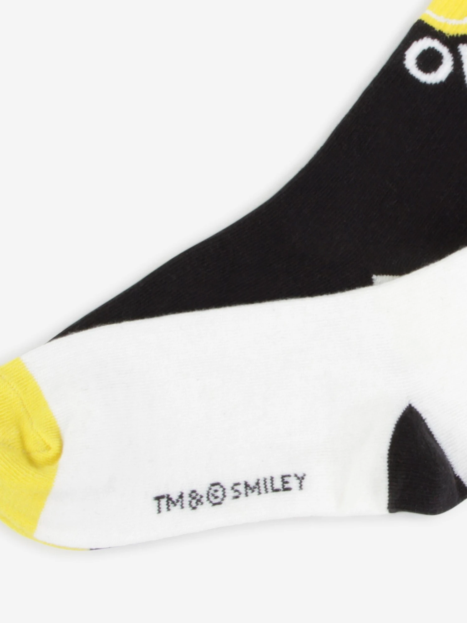Marc Jacobs Kids Smiley Logo Socks In Black 4 Marc Jacobs Kids Smiley Logo Socks In Black - Image 4