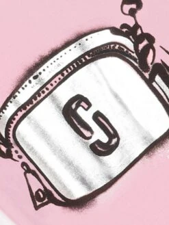 Marc Jacobs Girls Snapshot Bag T-Shirt Dress In Pink 7 Marc Jacobs Girls Snapshot Bag T-Shirt Dress In Pink -Childrens Clothing Store MARS4030 PINK WASHED PINK 4