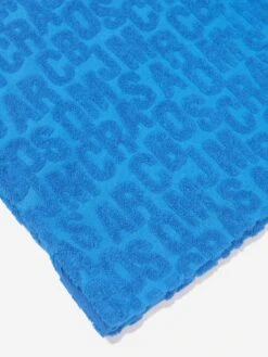 Marc Jacobs Boys Logo Polo Shirt In Blue -Childrens Clothing Store MARS4067 ELECTRIC BLUE 4