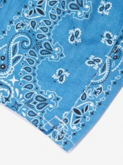 MC2 Saint Barth Boys Bandana Print Swim Shorts In Blue -Childrens Clothing Store MC2S4005 BLUE 3