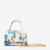 Marchesa Girls Chain Embellished Mini Bag In Blue (20cm)