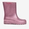 Mini Melissa Girls Welly Boots In Pink