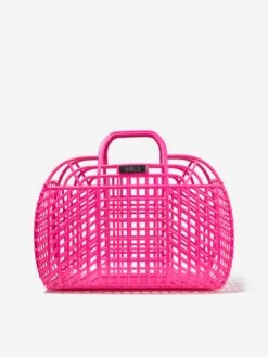 Mini Melissa Girls Refraction Bag In Pink (39.5 X 16.5 X 32.5)