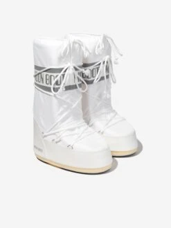Moon Boot Kids Icon Boots 7 Moon Boot Kids Icon Boots -Childrens Clothing Store MICA0014 WHITE 2