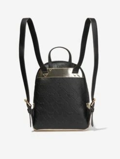 Michael Kors Girls Logo Rucksack In Black 7 Michael Kors Girls Logo Rucksack In Black -Childrens Clothing Store MICA3009 09B 3