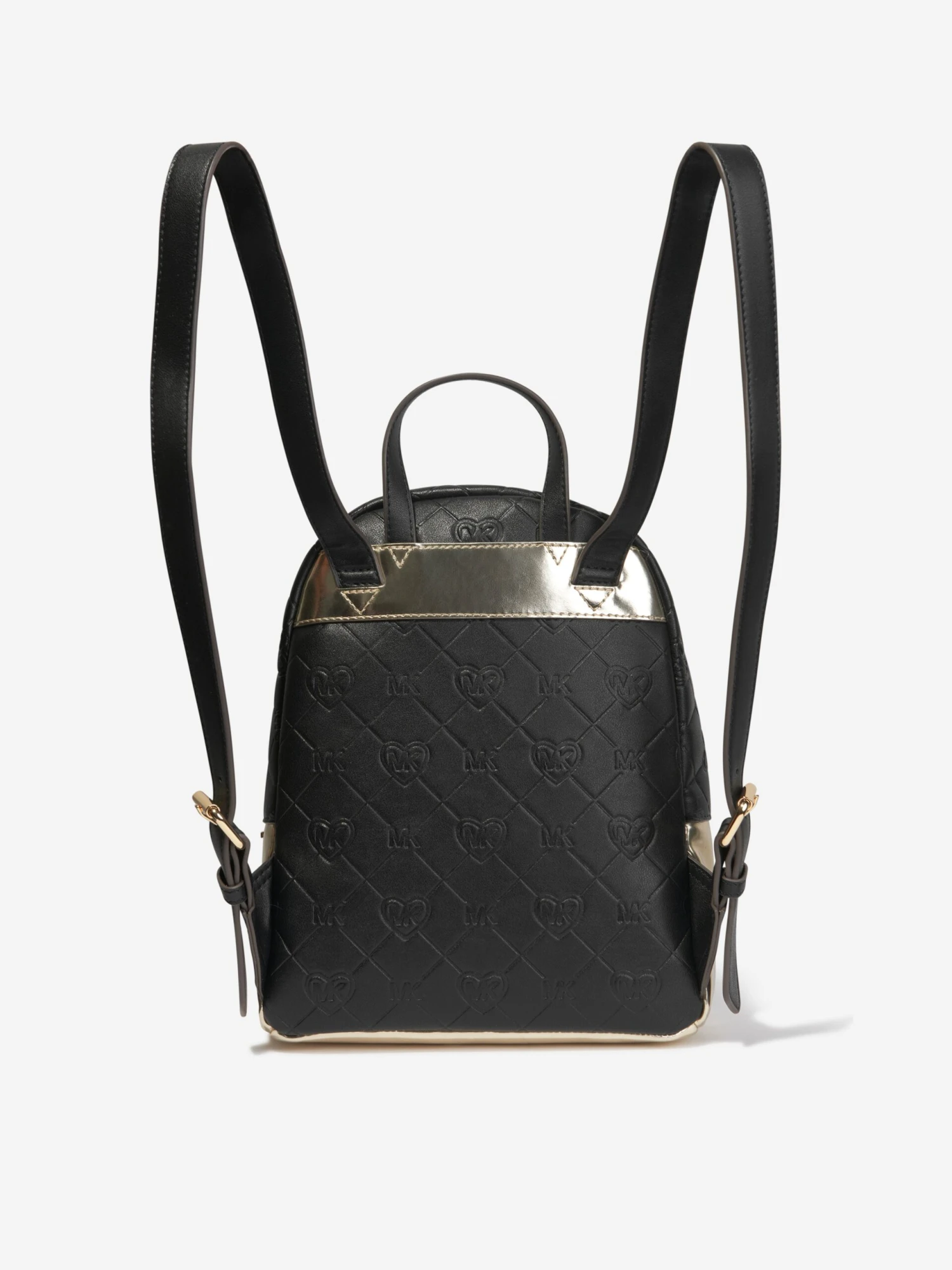Michael Kors Girls Logo Rucksack In Black 3 Michael Kors Girls Logo Rucksack In Black - Image 3