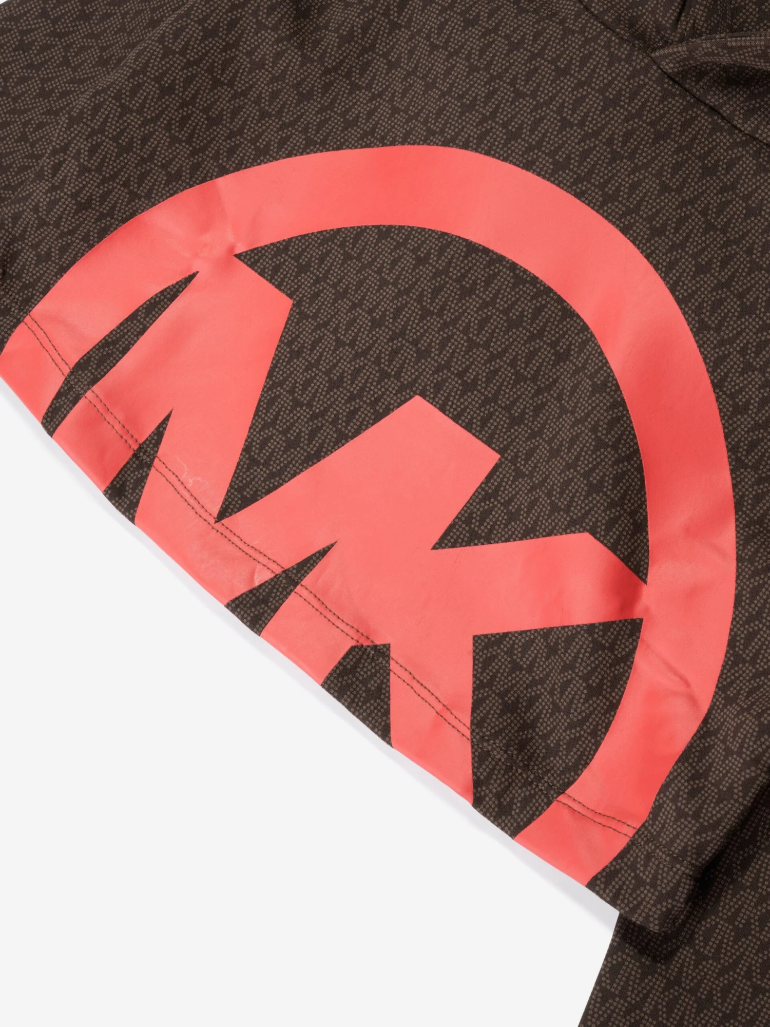 Michael Kors Girls Milano Hoodie In Brown 3 Michael Kors Girls Milano Hoodie In Brown - Image 3