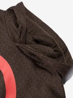 Michael Kors Girls Milano Hoodie In Brown 7 Michael Kors Girls Milano Hoodie In Brown -Childrens Clothing Store MICA3043 319 4