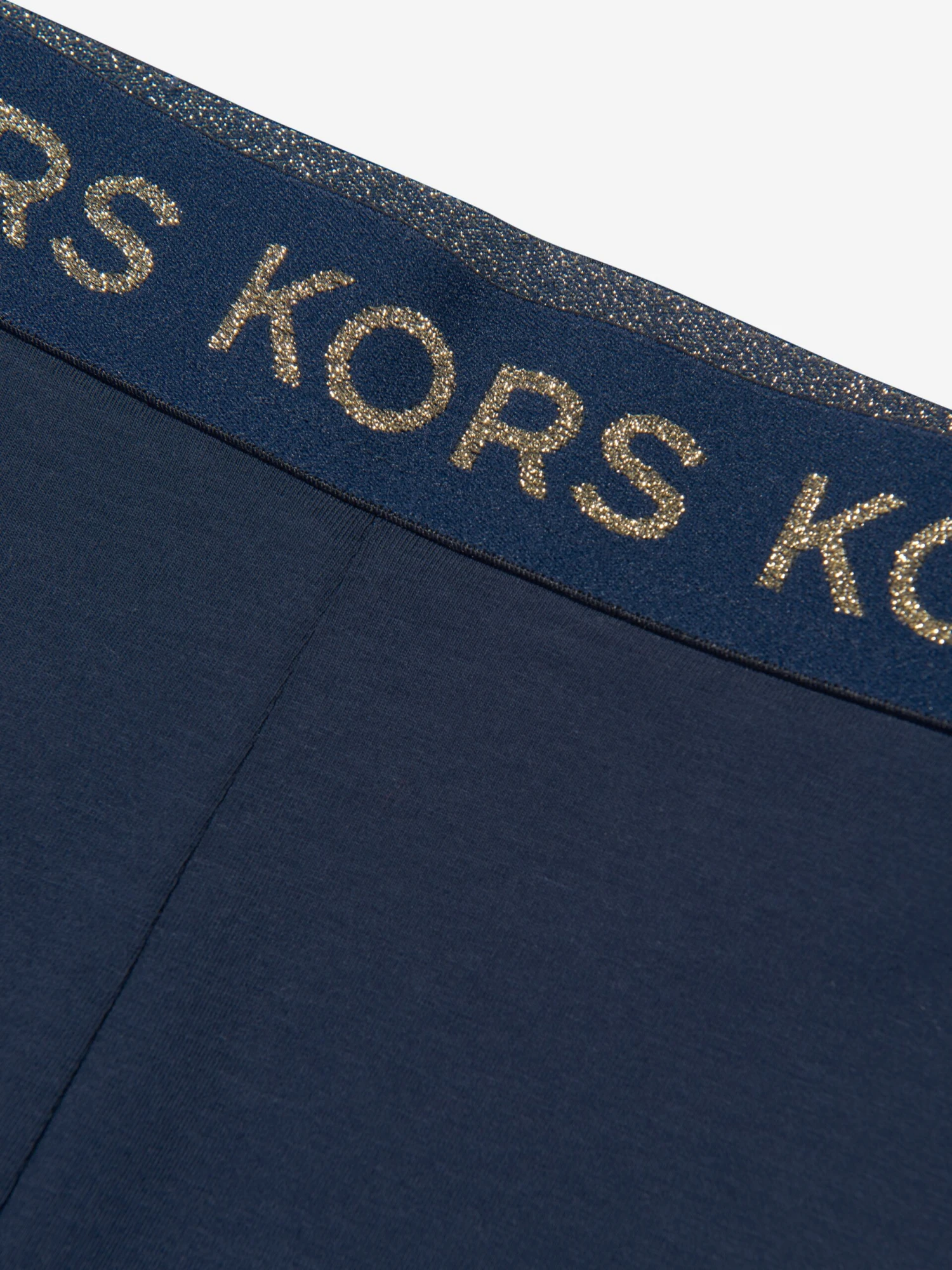 Michael Kors Girls Logo Leggings In Navy 3 Michael Kors Girls Logo Leggings In Navy - Image 3