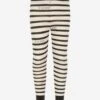 Mini Rodini Kids Cotton Striped Leggings