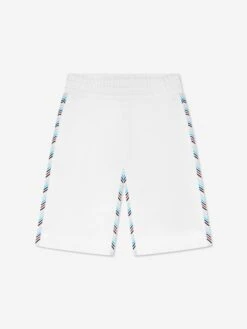 Missoni Boys Jersey Shorts In White
