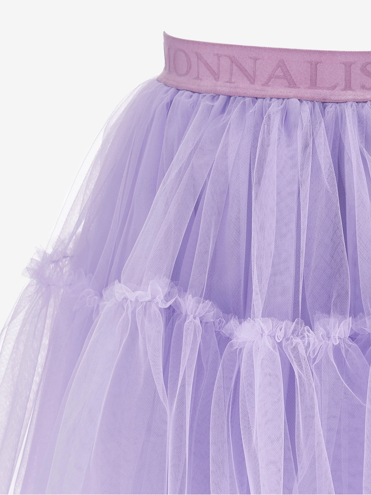 Monnalisa Girls Tulle Tutu Skirt In Purple 8 Monnalisa Girls Tulle Tutu Skirt In Purple - Image 8