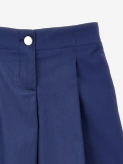 Monnalisa Girls Marina Trousers In Navy 7 Monnalisa Girls Marina Trousers In Navy -Childrens Clothing Store MLSS4071 BLU BIANCO 3