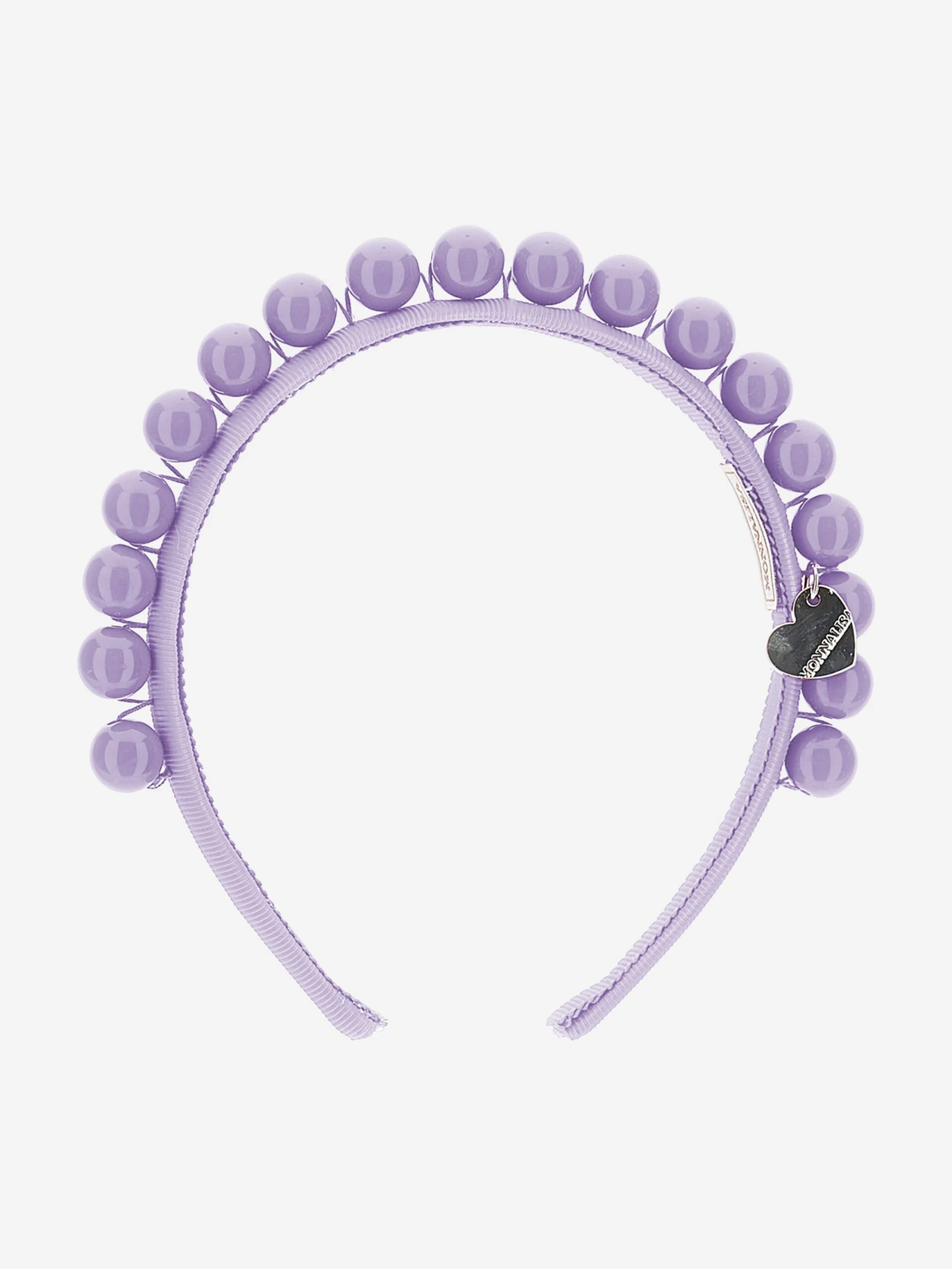 Monnalisa Girls Bob Bon Headband In Purple 1 Monnalisa Girls Bob Bon Headband In Purple