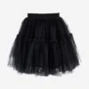 Monnalisa Girls Tutu Tulle Skirt In Black