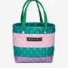 Girls Braided Sunday Morning Bag In Green (15cm)