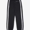 Kids Stripe Logo Joggers In Black