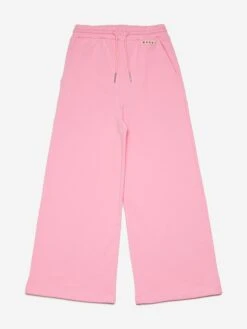 Girls Wide Leg Trousers In Pink