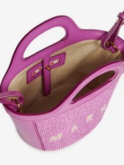 Girls Tropicalia Micro Bag In Purple (21cm) -Childrens Clothing Store MNIS4101 PINK 4