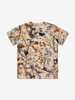 Molo Boys Living Together T-Shirt In Grey