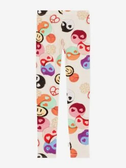 Molo Girls Yin Yang Leggings In Multicolour -Childrens Clothing Store MOLS4119 YIN YANG 3