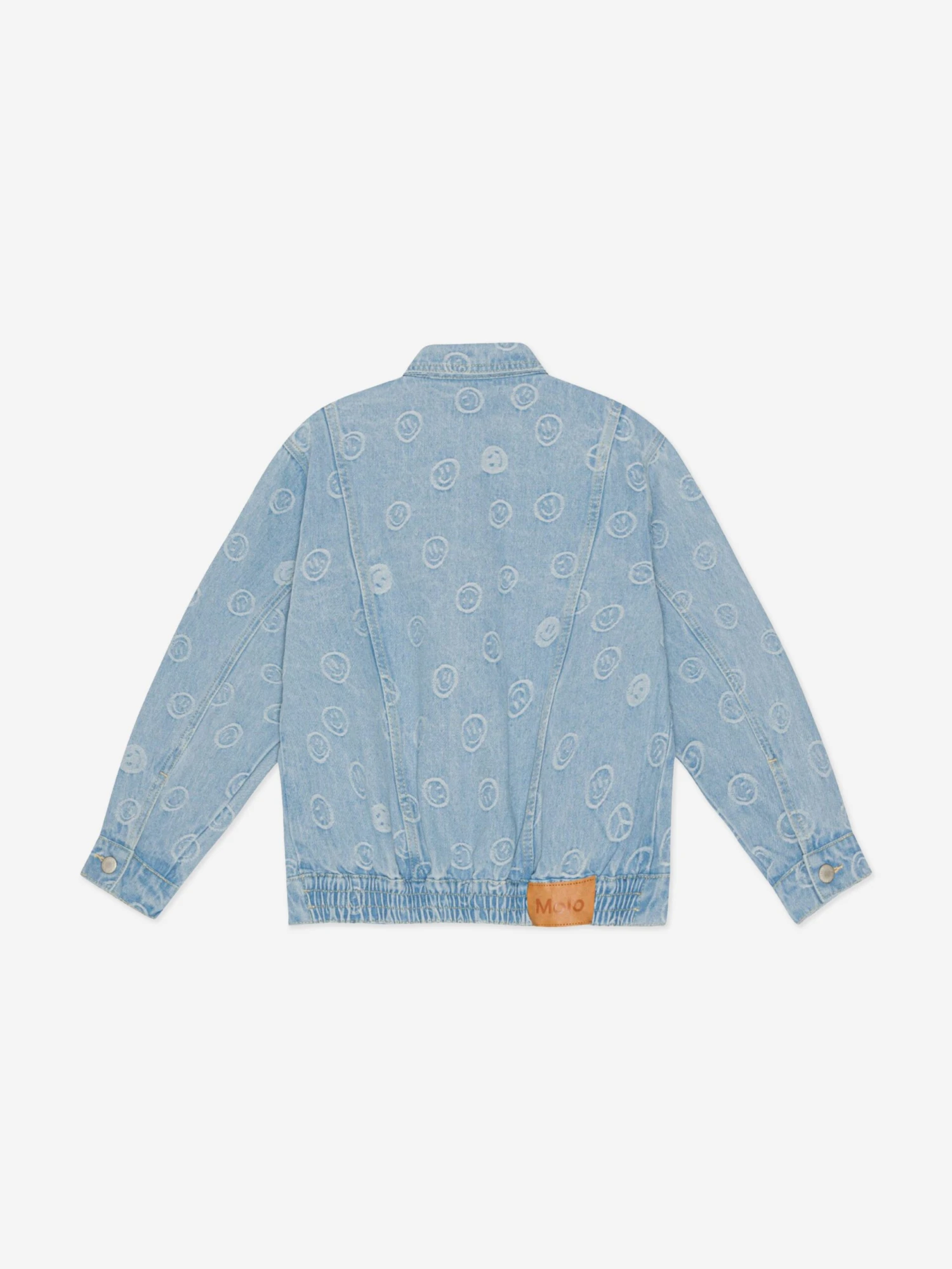 Molo Kids Denim Jacket In Blue 3 Molo Kids Denim Jacket In Blue - Image 3