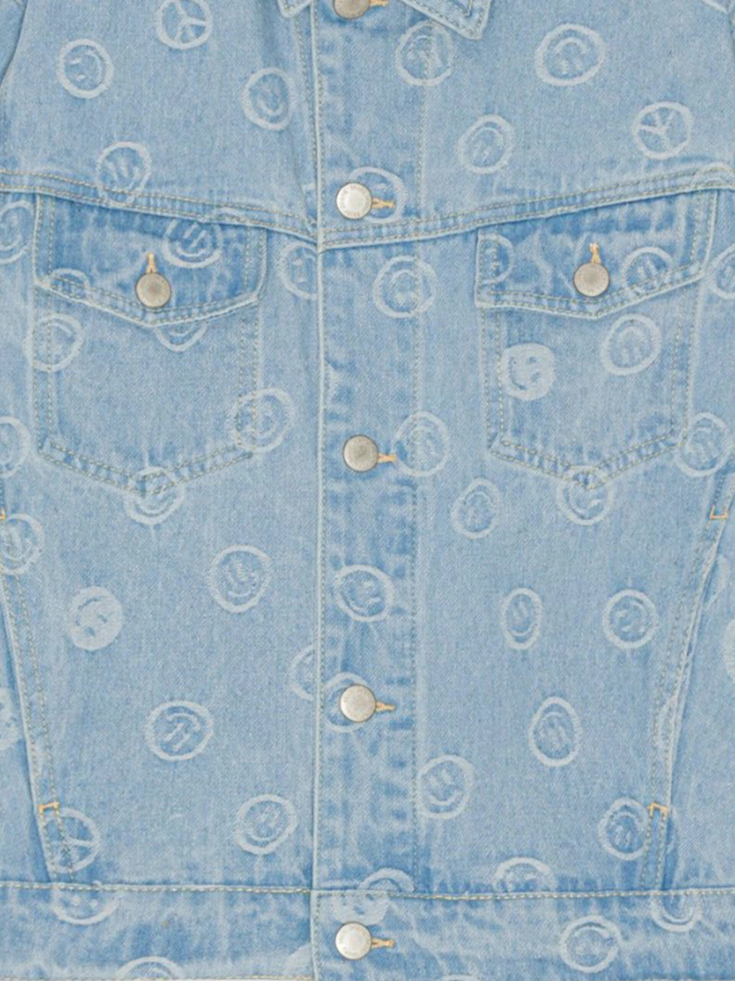 Molo Kids Denim Jacket In Blue 4 Molo Kids Denim Jacket In Blue - Image 4