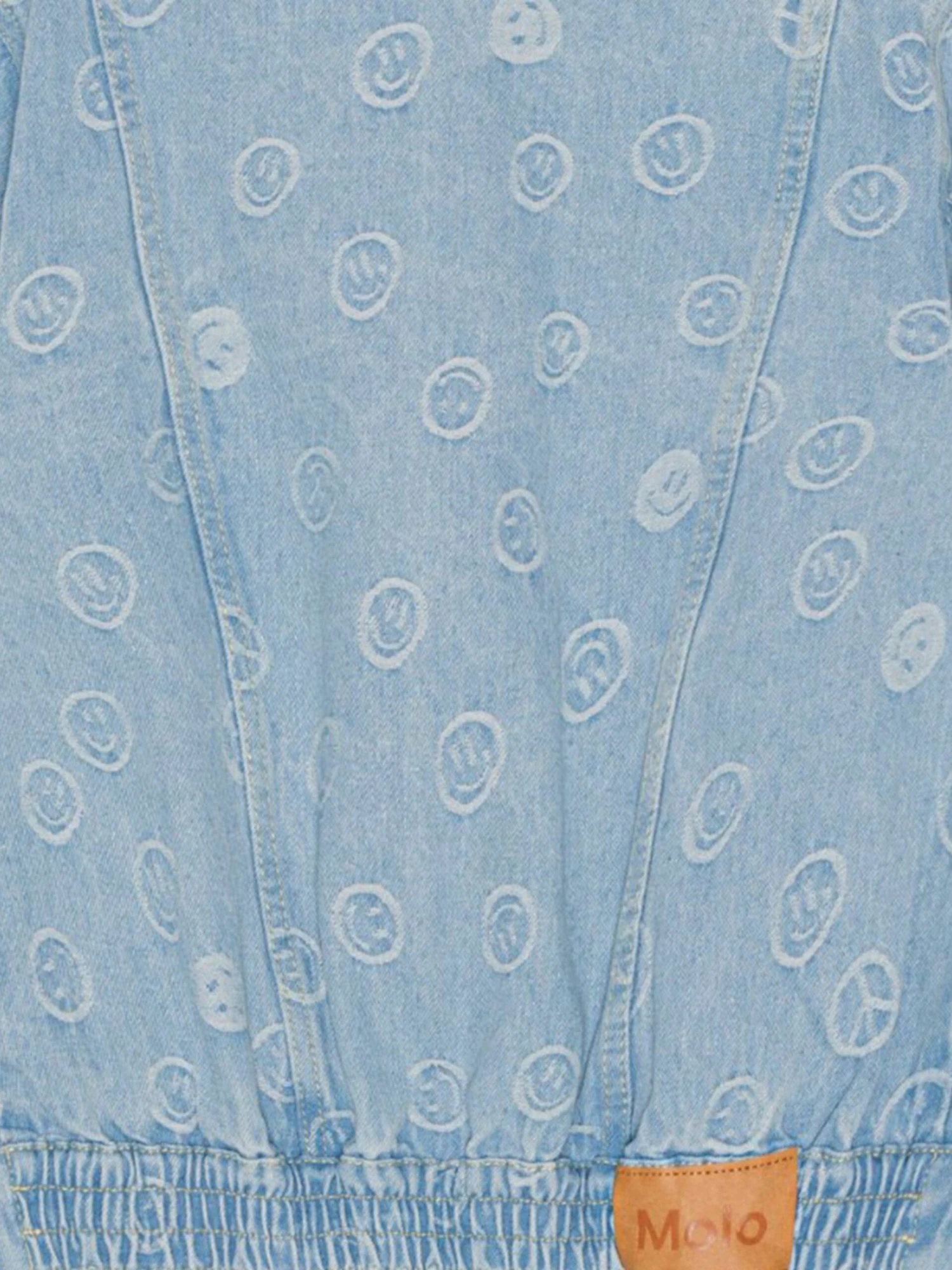 Molo Kids Denim Jacket In Blue 5 Molo Kids Denim Jacket In Blue - Image 5