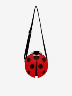 Molo Girls Ladybird Crossbody Bag In Red (19 Cm)