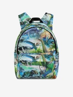 Molo Boys Dinosaur Backpack In Multicolour (42cm)
