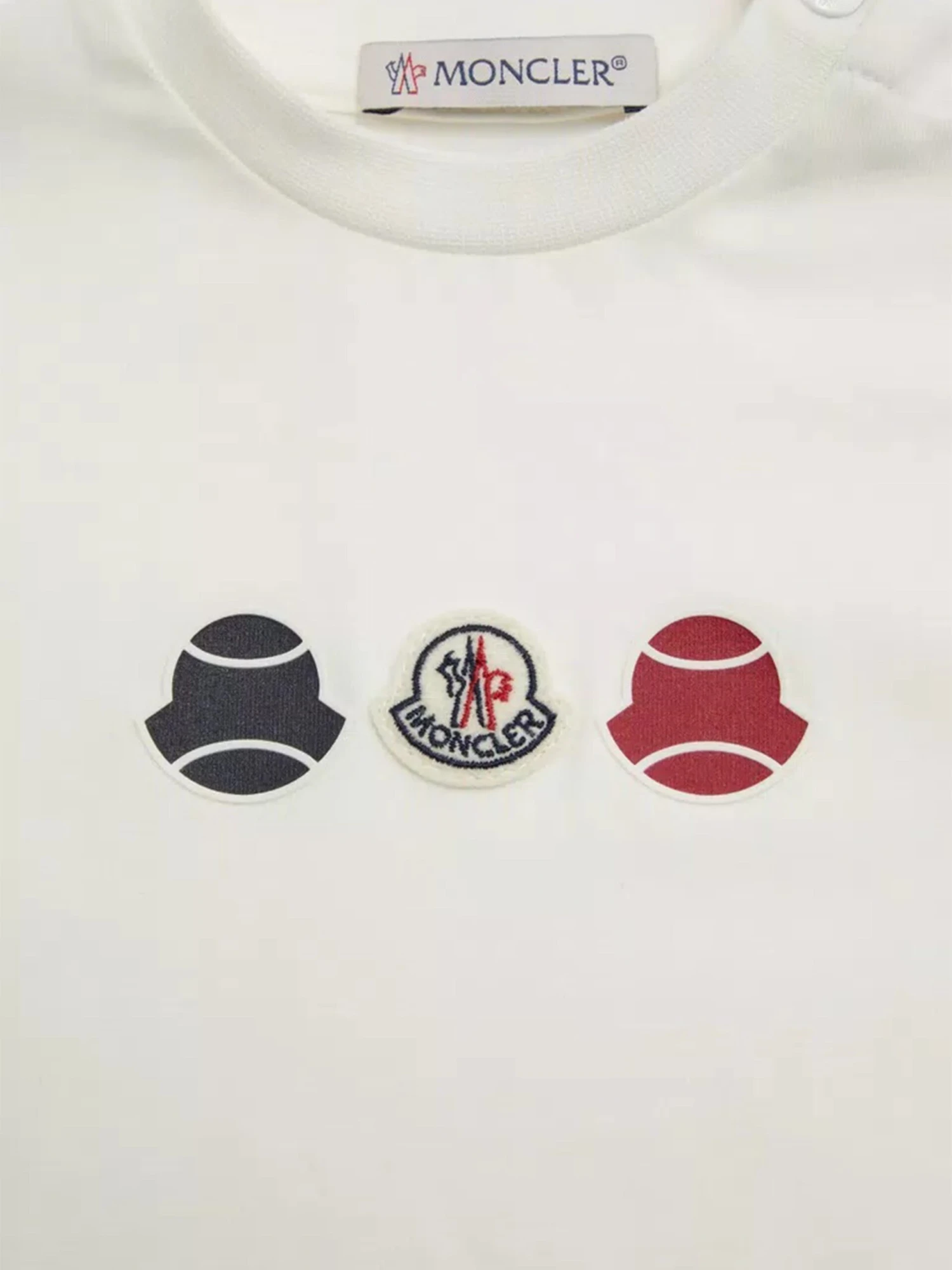Baby Boys Logo T-Shirt In Ivory 3 Baby Boys Logo T-Shirt In Ivory - Image 3
