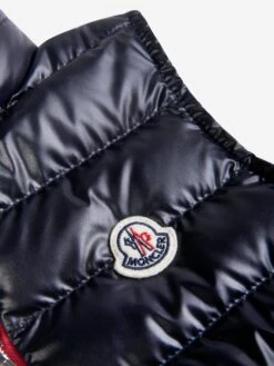 Boys Down Padded Apatou Gilet In Navy 6 Boys Down Padded Apatou Gilet In Navy -Childrens Clothing Store MONA3067 NAVY 3