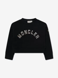 Girls Sweatshirt And Leggings Set In Black 8 Girls Sweatshirt And Leggings Set In Black -Childrens Clothing Store MONA3127 999 3