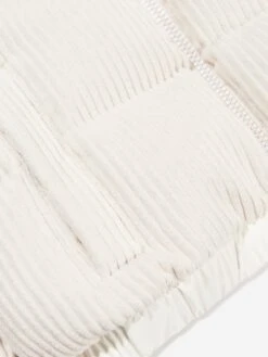 Girls Down Padded Waitaki Jacket In Ivory 7 Girls Down Padded Waitaki Jacket In Ivory -Childrens Clothing Store MONA3160 031 4