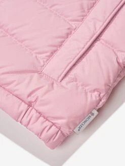 Girls Down Padded Rafael Gilet In Pink -Childrens Clothing Store MONA3186 500 3