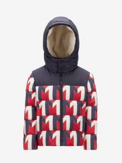 Boys Down Padded Evano Jacket In Multicolour