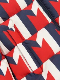 Boys Down Padded Evano Jacket In Multicolour -Childrens Clothing Store MONA3190 F47 4