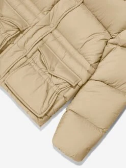 Girls Down Padded Careil Jacket 6 Girls Down Padded Careil Jacket -Childrens Clothing Store MONCLER C21627 3