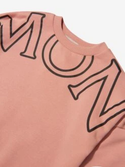 Girls Logo Print Sweater Dress 6 Girls Logo Print Sweater Dress -Childrens Clothing Store MONCLER C27494 3