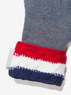 Boys Wool Knitted Gloves 6 Boys Wool Knitted Gloves -Childrens Clothing Store MONCLER U86966 3